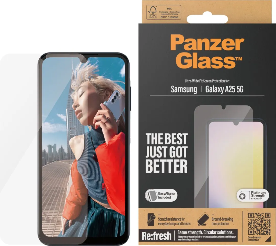 PanzerGlass PZ-7335 Screenprotector Samsung Galaxy A25 - Case Friendly