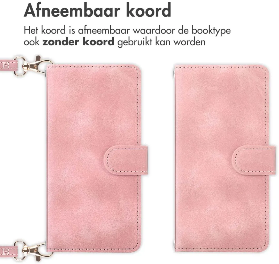 Imoshion Bookcase Hoesje Samsung Galaxy A26 - 3 Pasjes - Roze