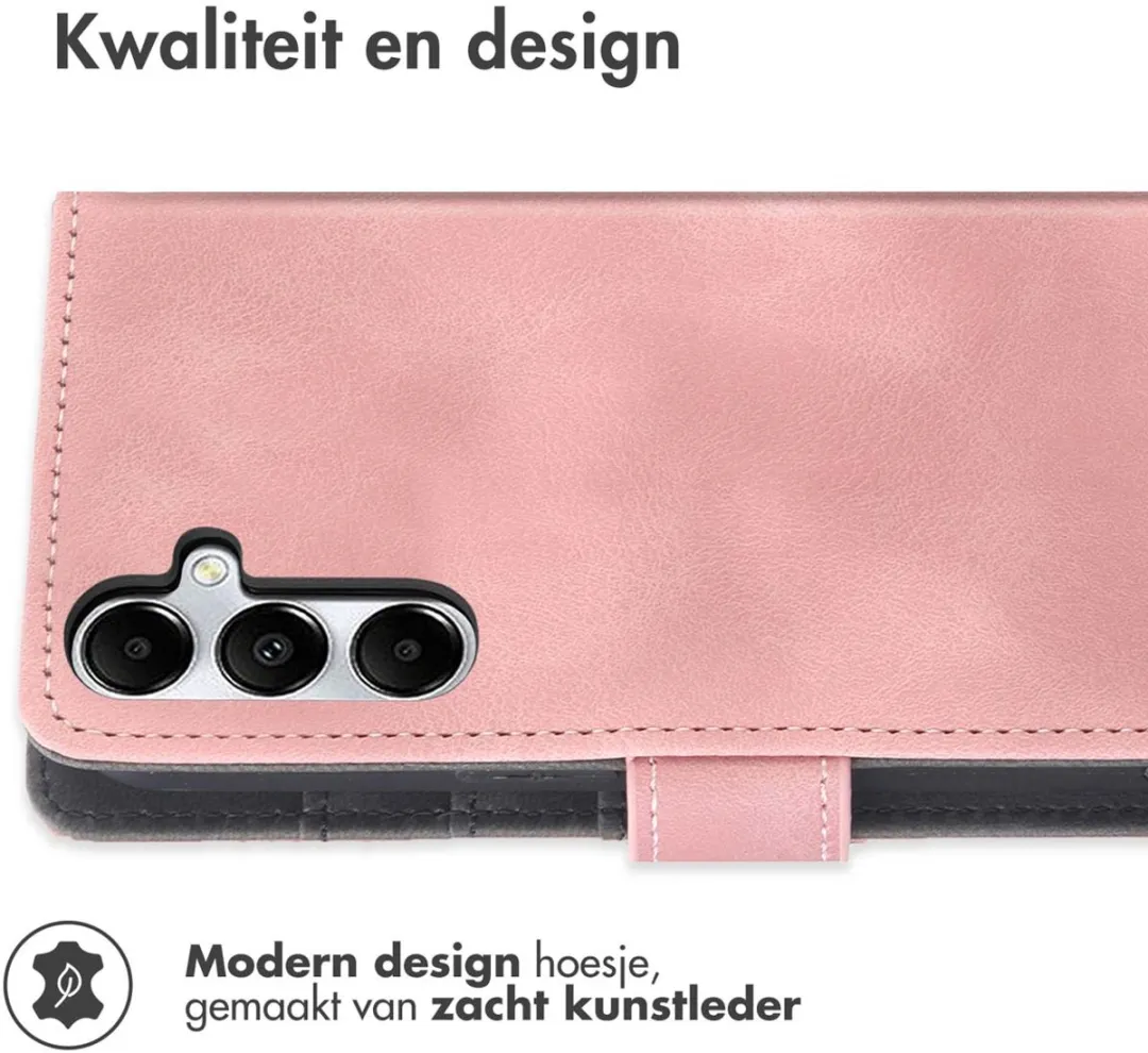 Imoshion Bookcase Hoesje Samsung Galaxy A26 - 3 Pasjes - Roze