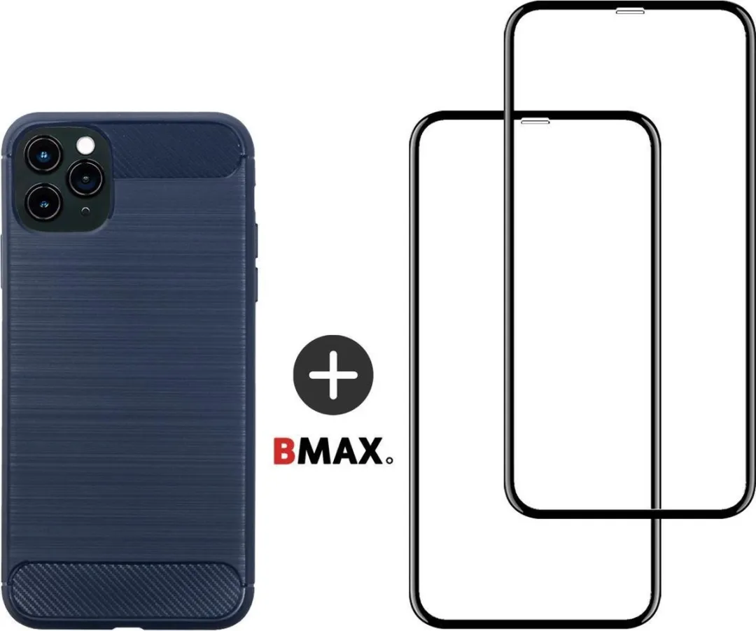 BMAX iPhone 11 Pro Max Carbon Hoesje