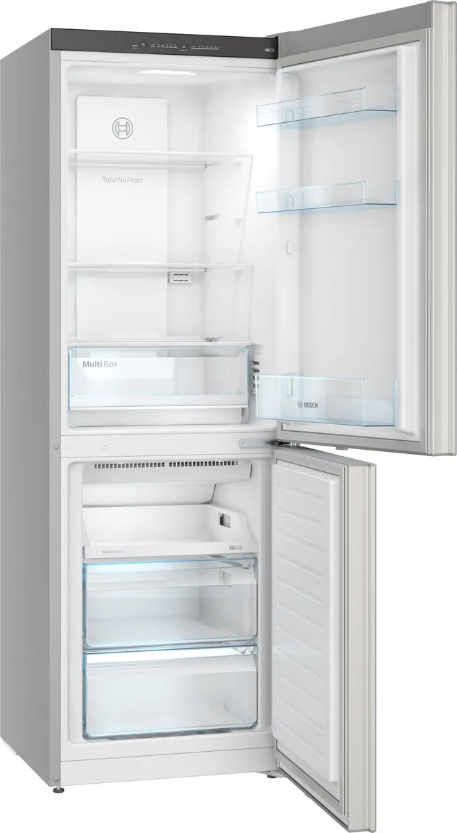Bosch KGN33NSDB Koel-vriescombinatie 279L - Total No Frost - Zilver