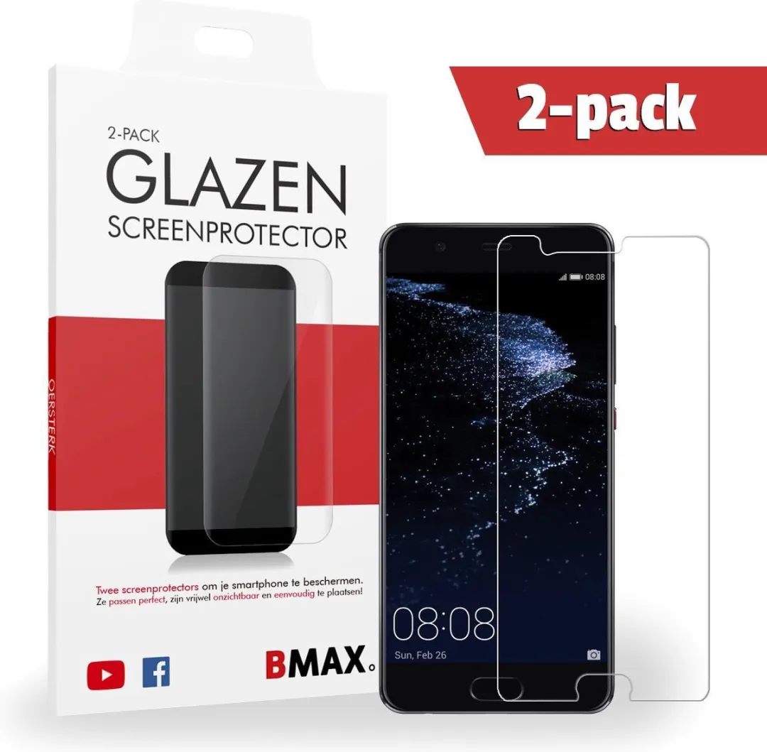 BMAX Screenprotector voor Huawei P10