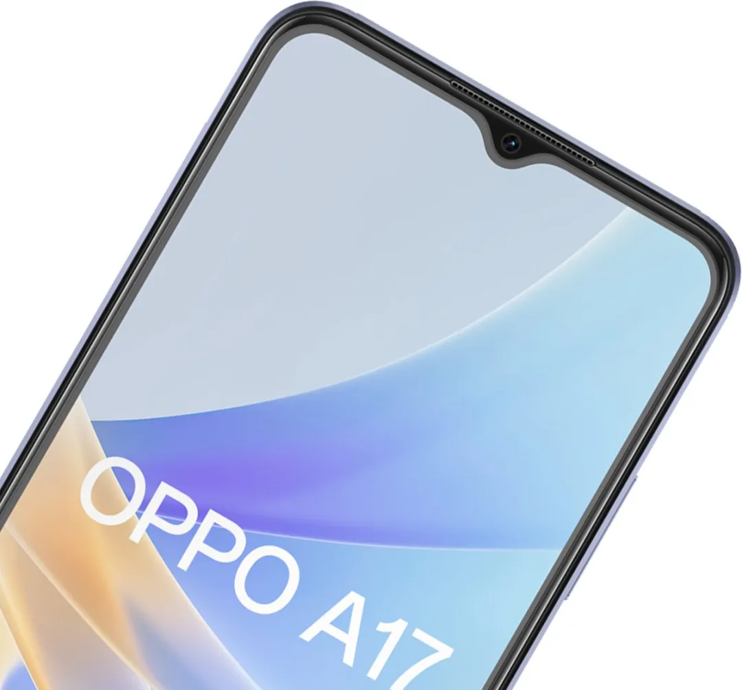 Just in Case Cazy Screenprotector OPPO A17 - Gehard Glas