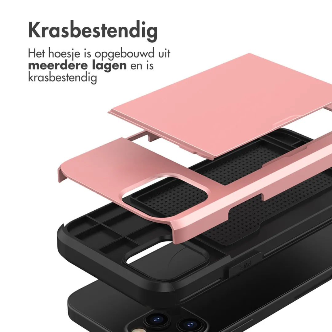 Imoshion Hoesje met Pasjeshouder iPhone 12 Pro - Rosé Goud