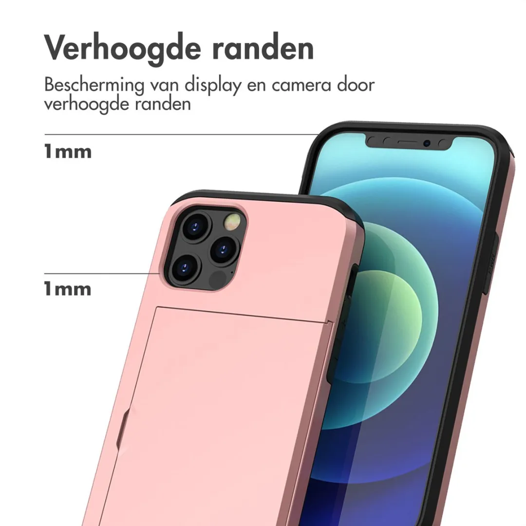 Imoshion Hoesje met Pasjeshouder iPhone 12 Pro - Rosé Goud