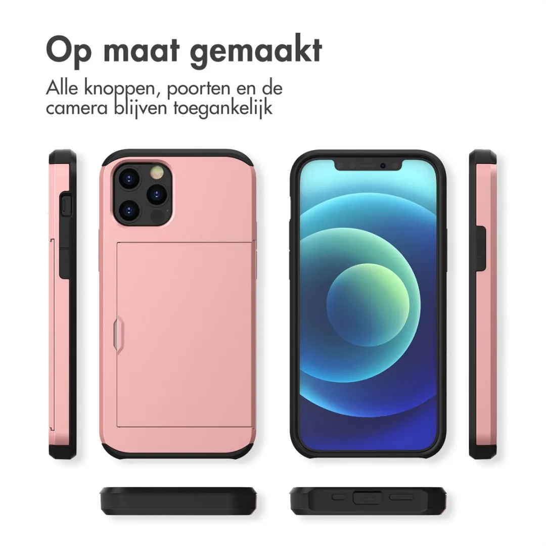 Imoshion Hoesje met Pasjeshouder iPhone 12 Pro - Rosé Goud - afbeelding 6 van 6