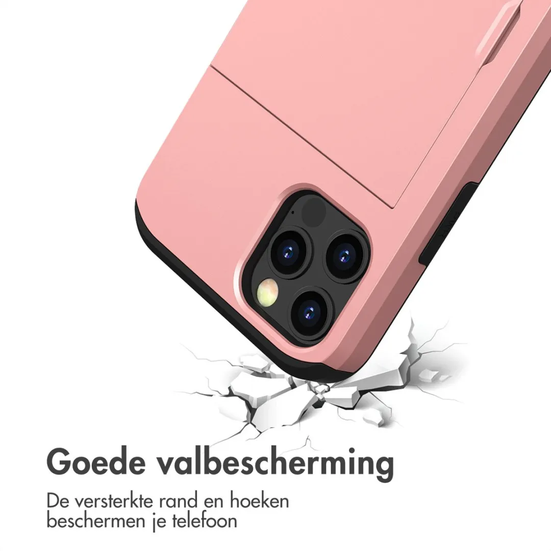 Imoshion Hoesje met Pasjeshouder iPhone 12 Pro - Rosé Goud