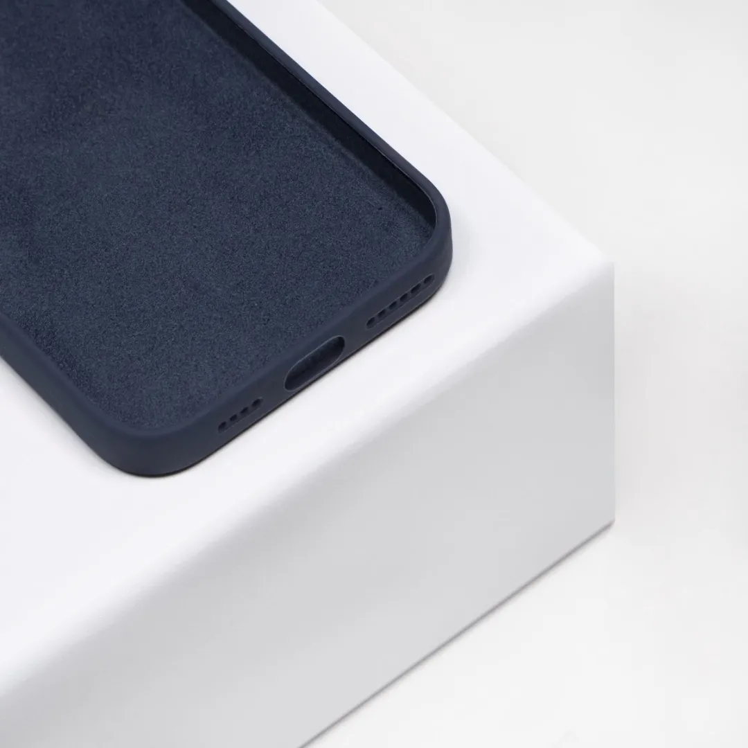 BMAX Siliconen Hoesje iPhone 12 Pro Max - Midnight Blue
