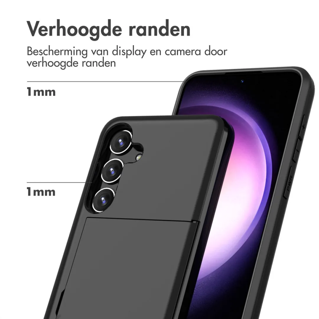 Imoshion Hoesje Samsung Galaxy S24 Plus - 2 Pasjes Zwart - afbeelding 6 van 6