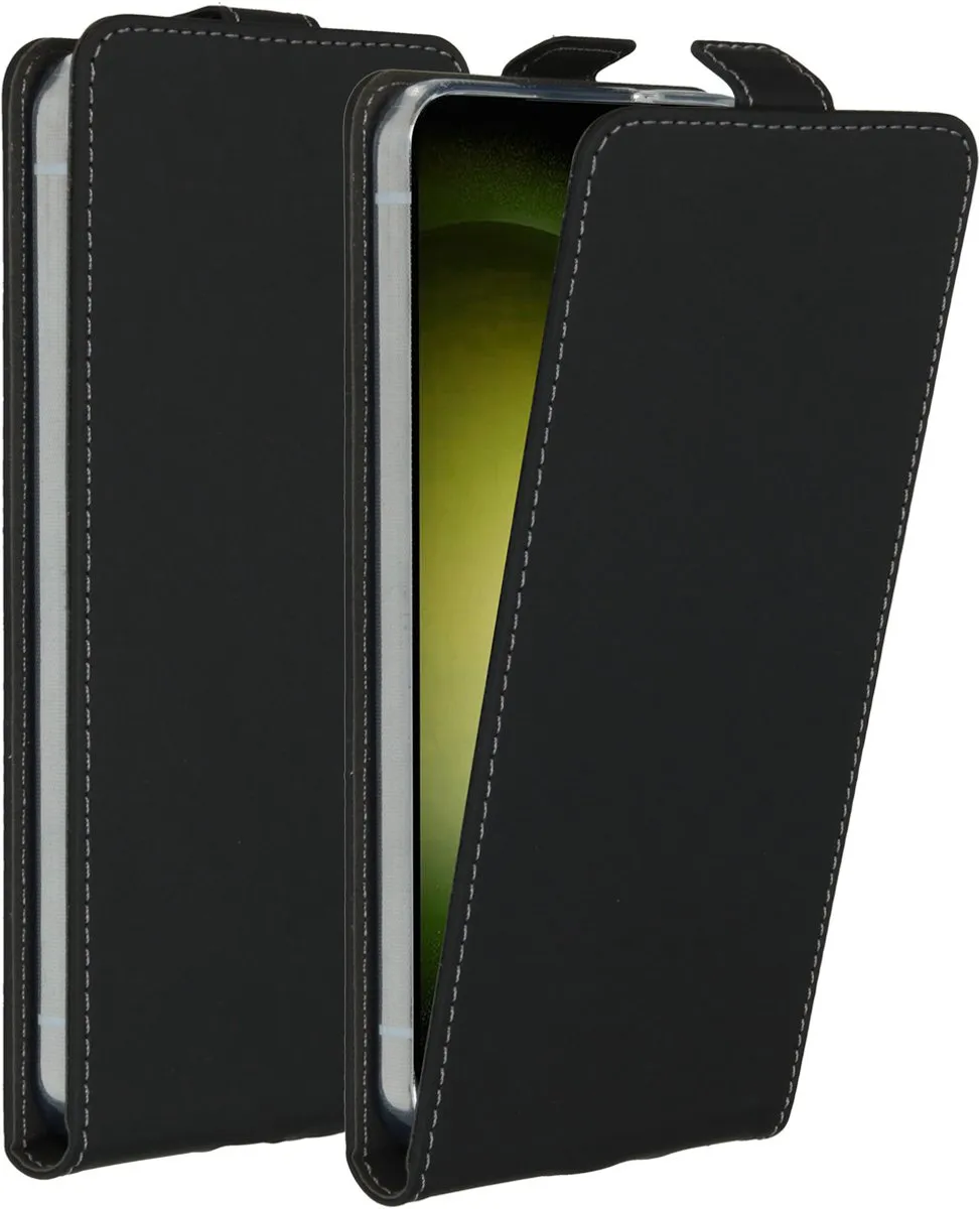 Accezz Hoesje Samsung Galaxy S24 Plus Flipcase - Zwart