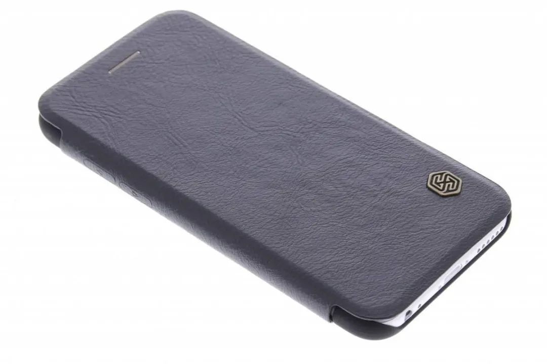 Nillkin Qin Leather Slim Booktype Hoes iPhone 6 - Zwart - afbeelding 6 van 6