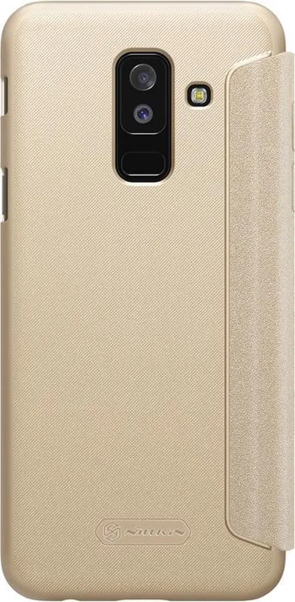 Nillkin Sparkle Book Case Goud - Samsung Galaxy A6+ (2018) - afbeelding 2 van 6