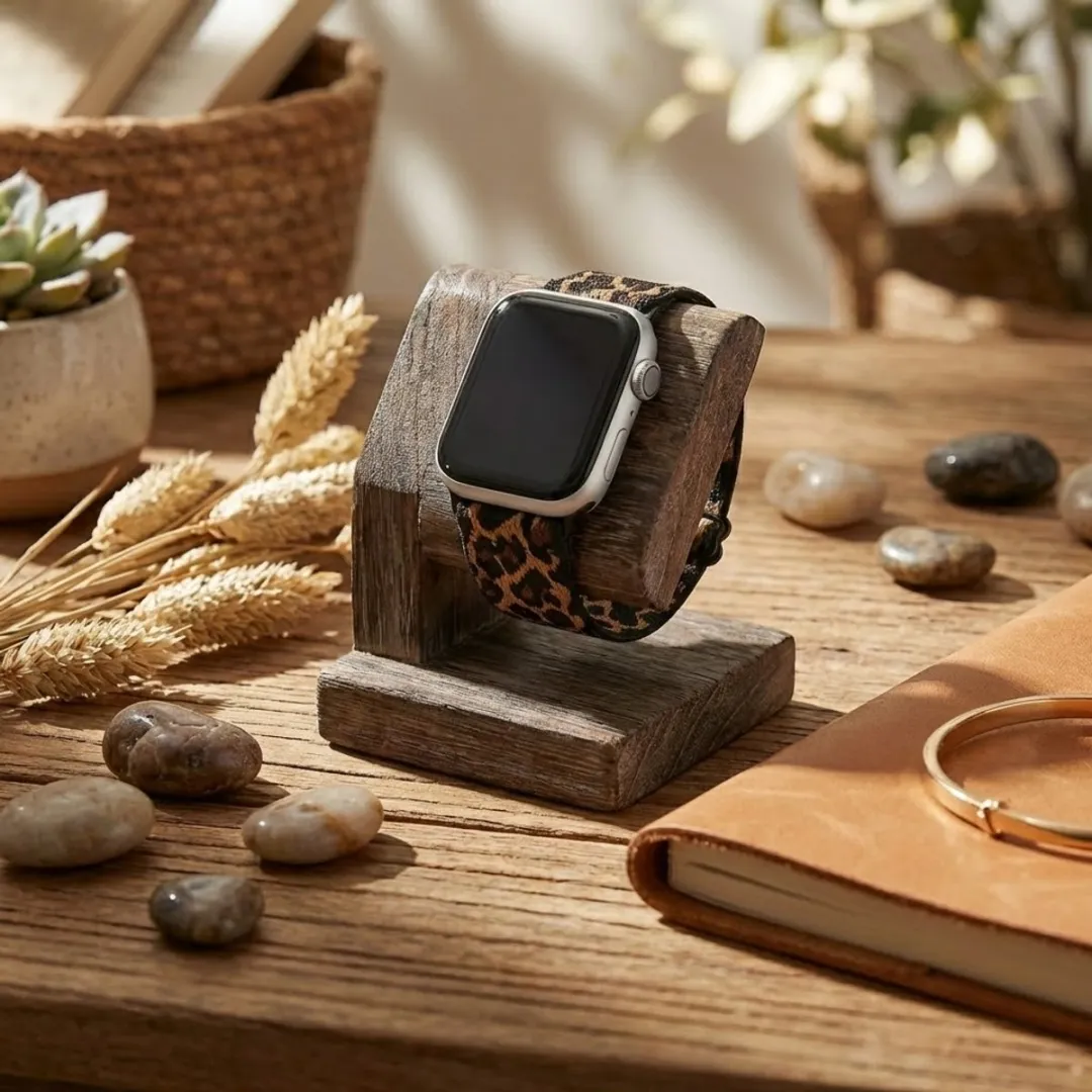 NUVEX Horlogebandje Luipaardprint - Apple Watch 42-49mm