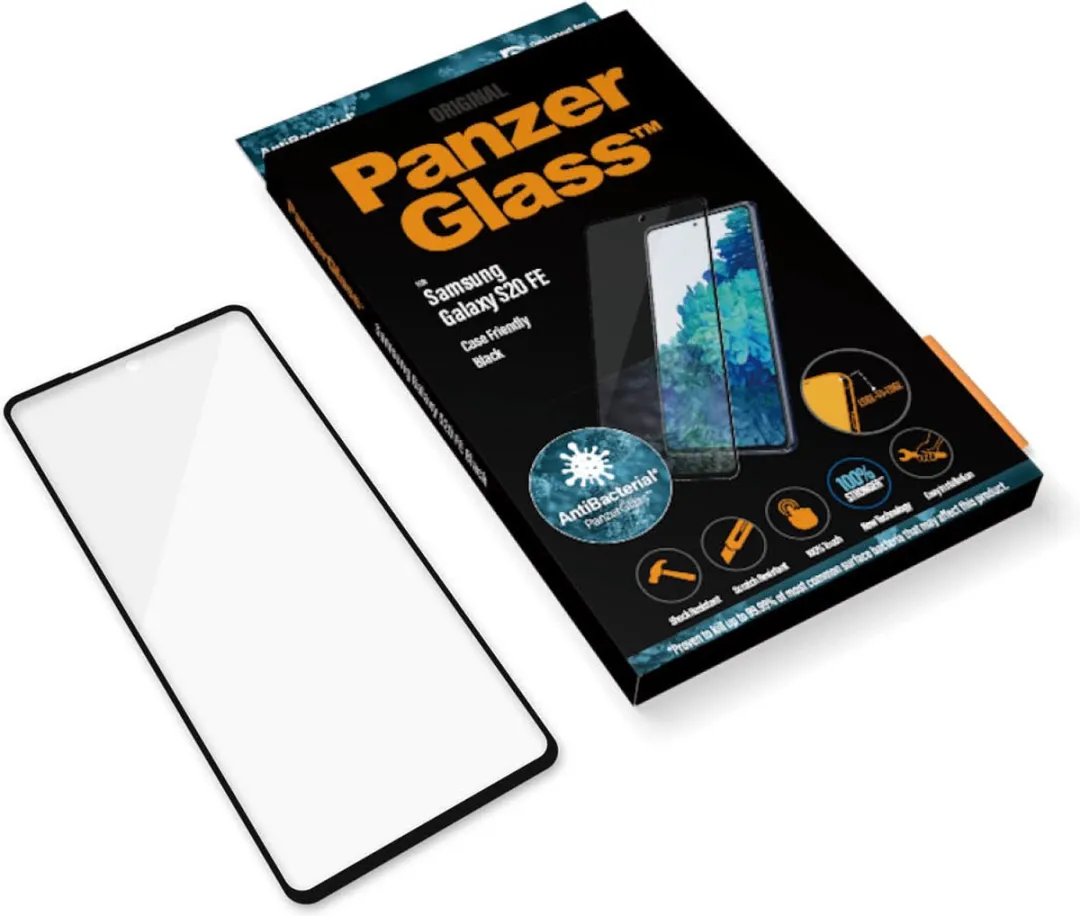 PanzerGlass Screen Protector BULK7243 - Samsung Galaxy S20 FE - Zwart