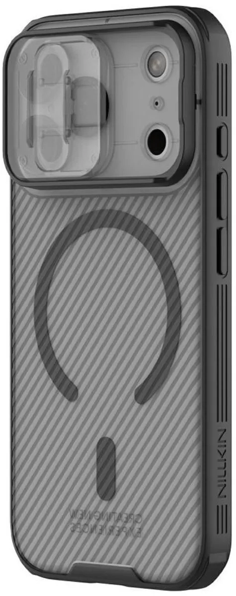 Nillkin CamShield Magnetisch Hoesje iPhone 17 Pro - Transparant Zwart - afbeelding 6 van 6