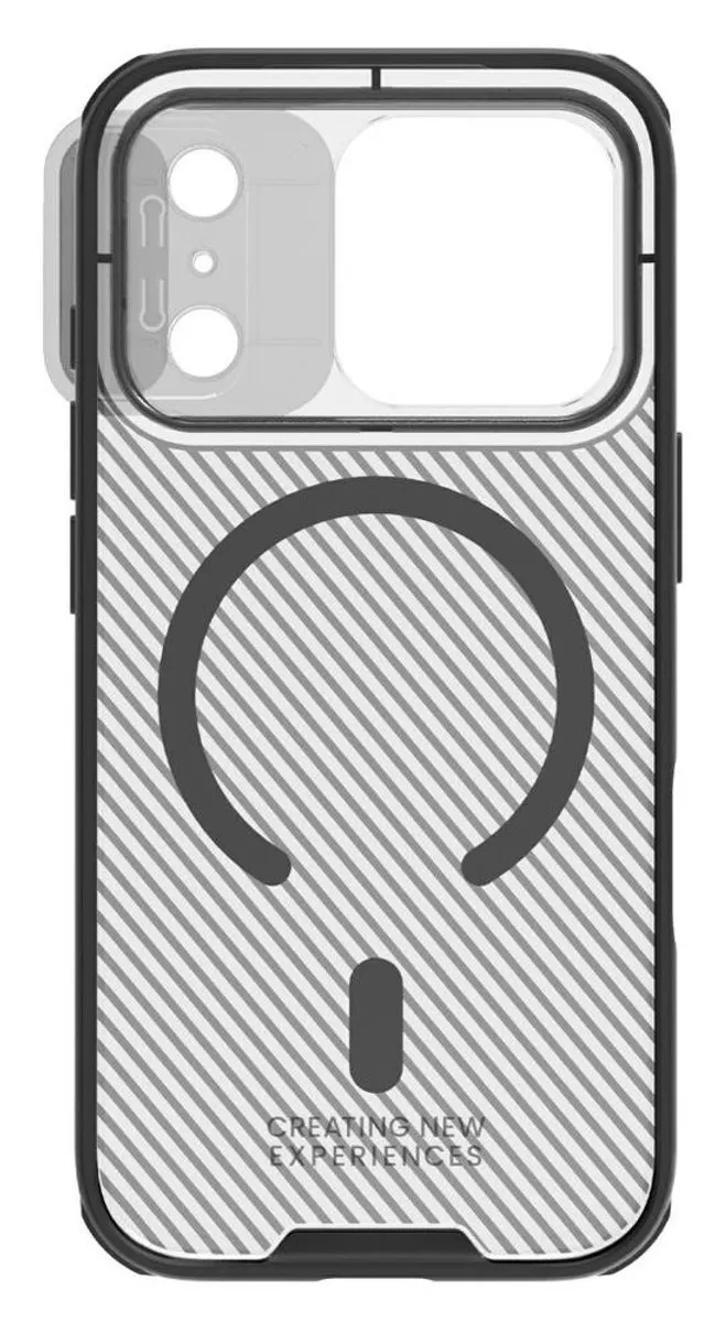 Nillkin CamShield Magnetisch Hoesje iPhone 17 Pro - Transparant Zwart