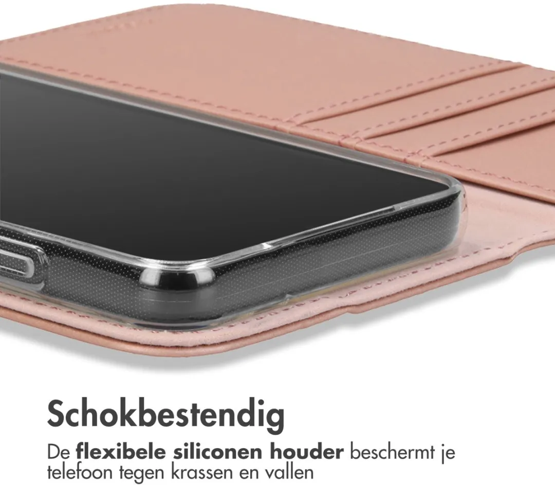 Accezz Hoesje iPhone 14 Plus Rosé Goud - 3 Pasjes
