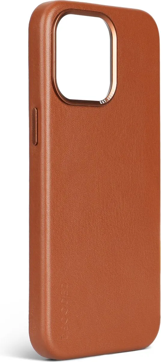 Decoded Leren Hoesje iPhone 15 Pro Max - Bruin - D24IPO15PMBC1TN