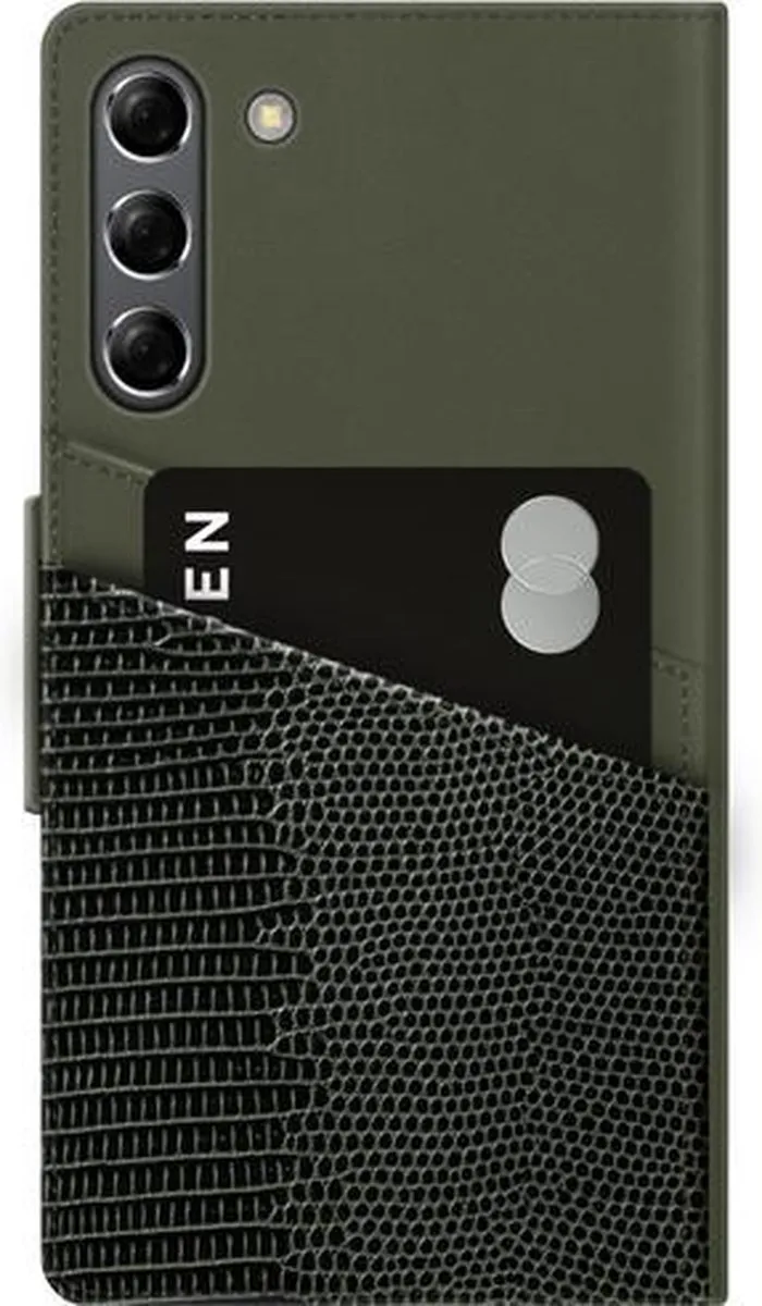 iDeal of Sweden Unity Wallet IDUWAW20-S21-235 - Samsung Galaxy S21 - 3 Pasjes - Groen - afbeelding 6 van 6