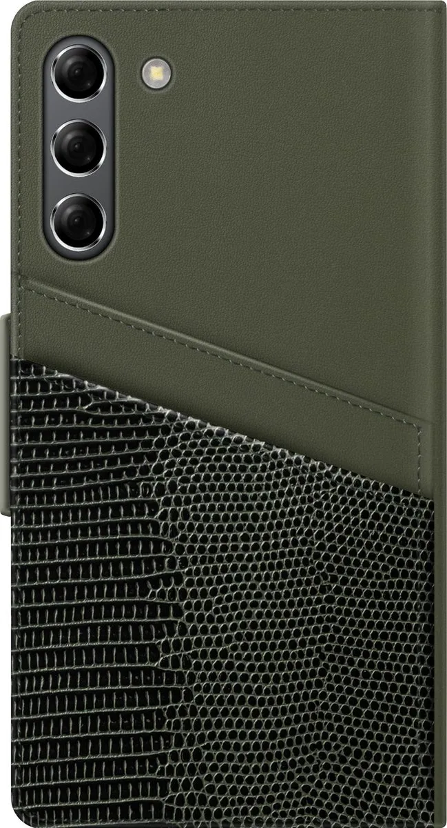 iDeal of Sweden Unity Wallet IDUWAW20-S21-235 - Samsung Galaxy S21 - 3 Pasjes - Groen