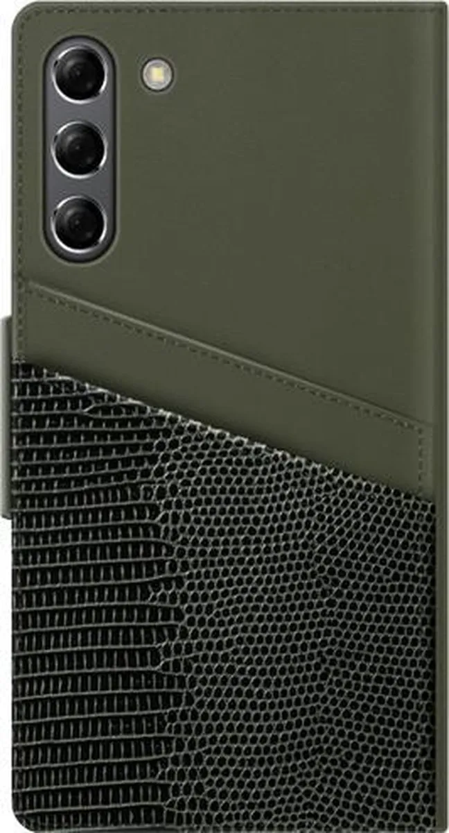 iDeal of Sweden Unity Wallet IDUWAW20-S21-235 - Samsung Galaxy S21 - 3 Pasjes - Groen