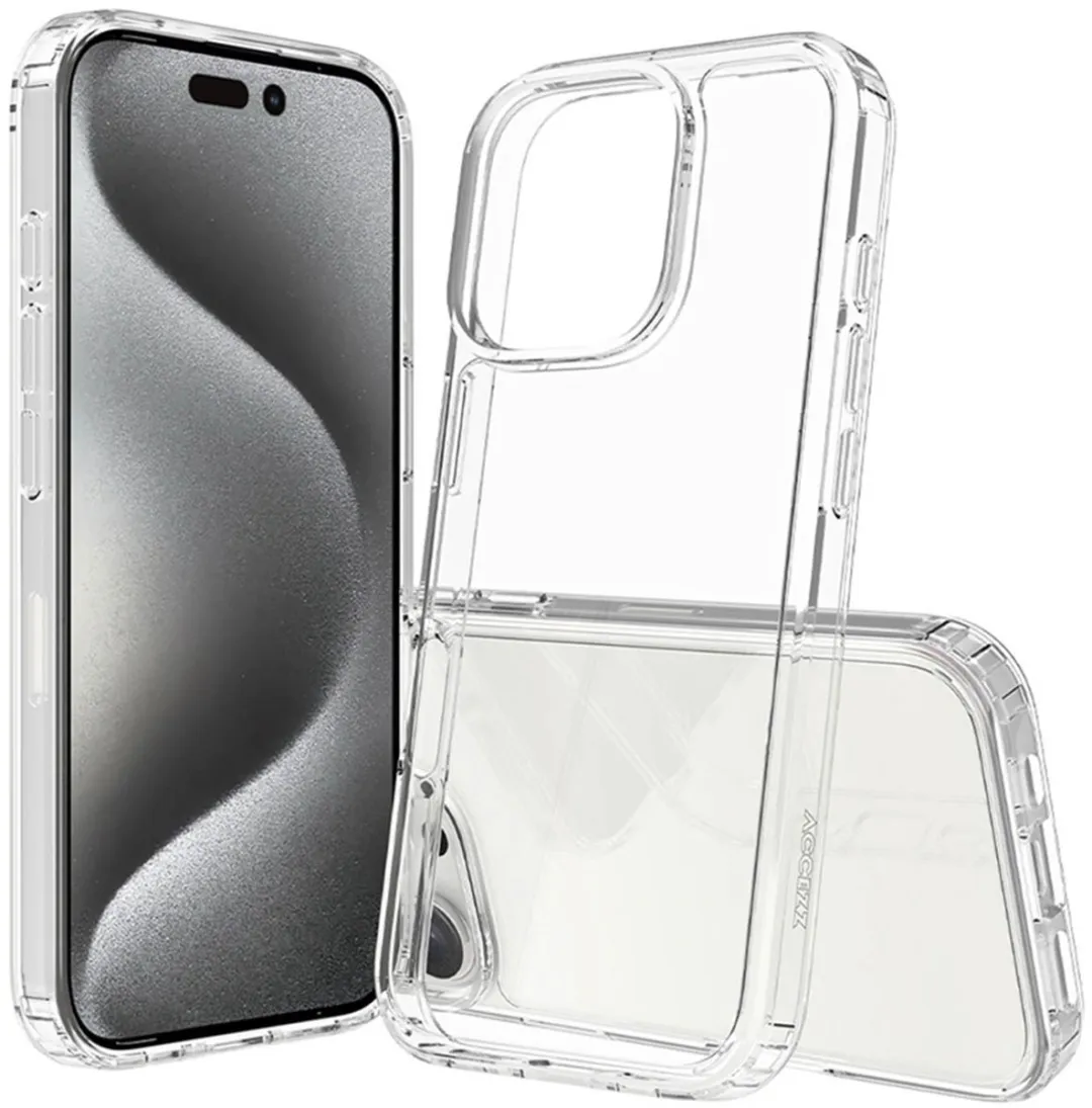 Accezz Xtreme Impact Backcover 2.0 iPhone 16 Pro Hoesje - Transparant
