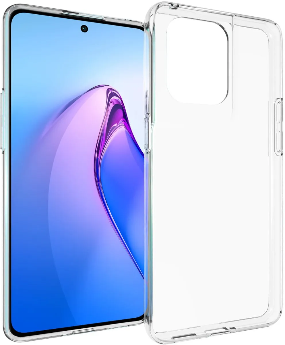 Accezz Hoesje Oppo Reno 8 Pro 5G - Transparant