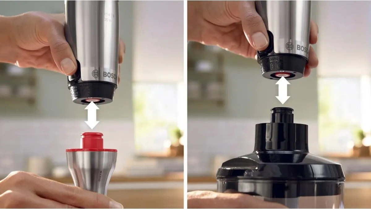 Bosch Serie 6 MSM6M8X1 ErgoMaster Staafmixer - 1200W - Roestvrijstaal