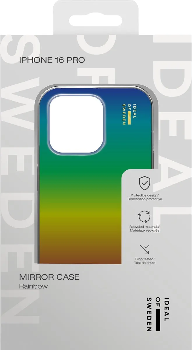 iDeal of Sweden Clear Case Mid iPhone 16 Pro Rainbow - IDMRC-I2461P-513