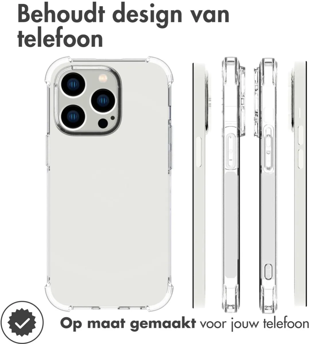 Imoshion Hoesje iPhone 14 Pro Transparant