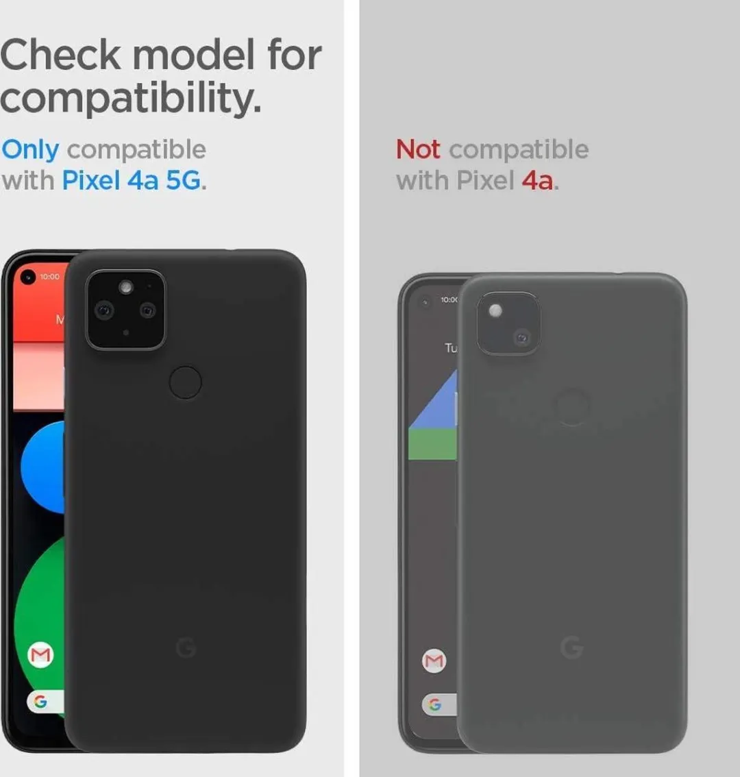 Spigen Ultra Hybrid Hoesje ACS01882 - Pixel 4a 5G - Zwart