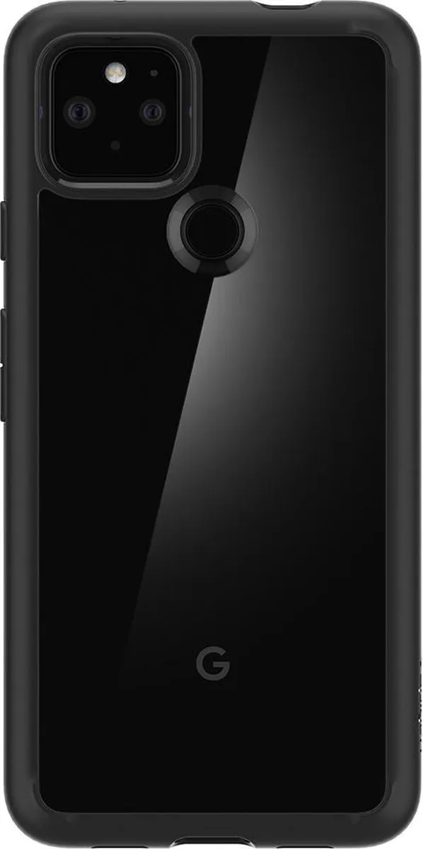 Spigen Ultra Hybrid Hoesje ACS01882 - Pixel 4a 5G - Zwart - afbeelding 6 van 6