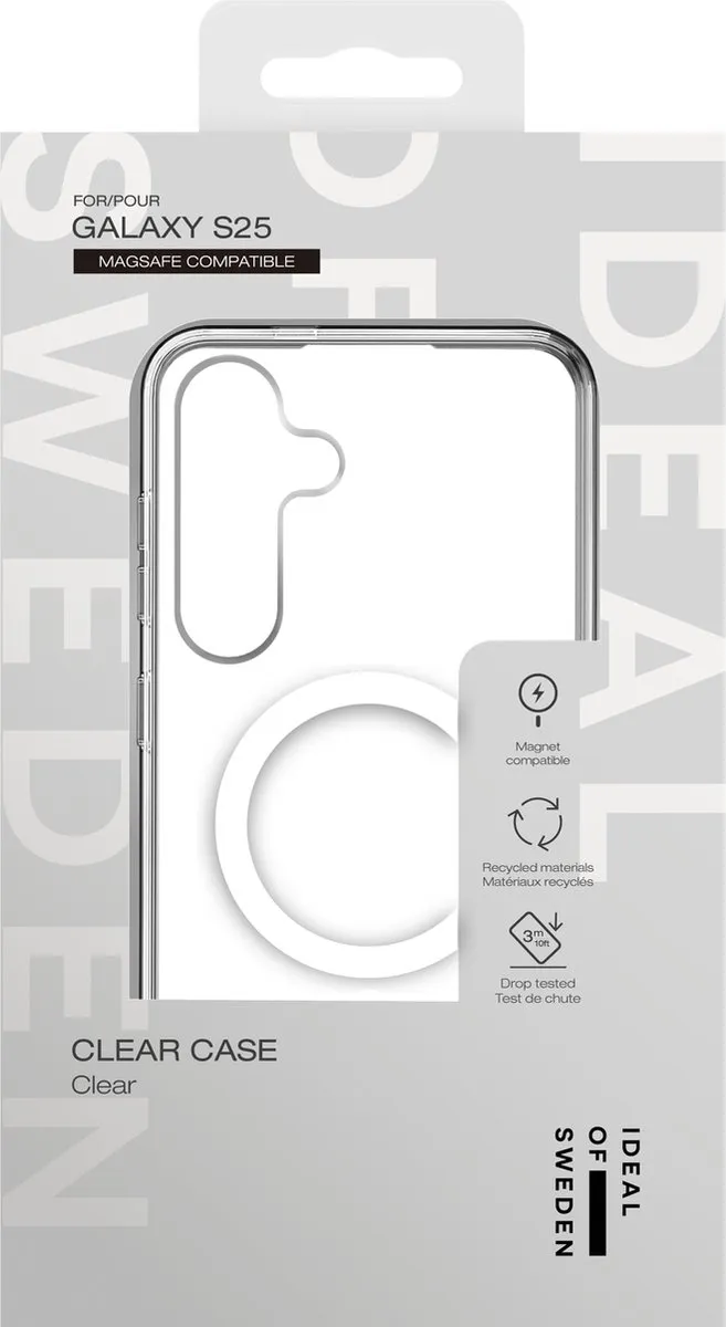 iDeal of Sweden IDCLCMS-S25-471 Hoesje Transparant - Samsung Galaxy S25 - afbeelding 3 van 6