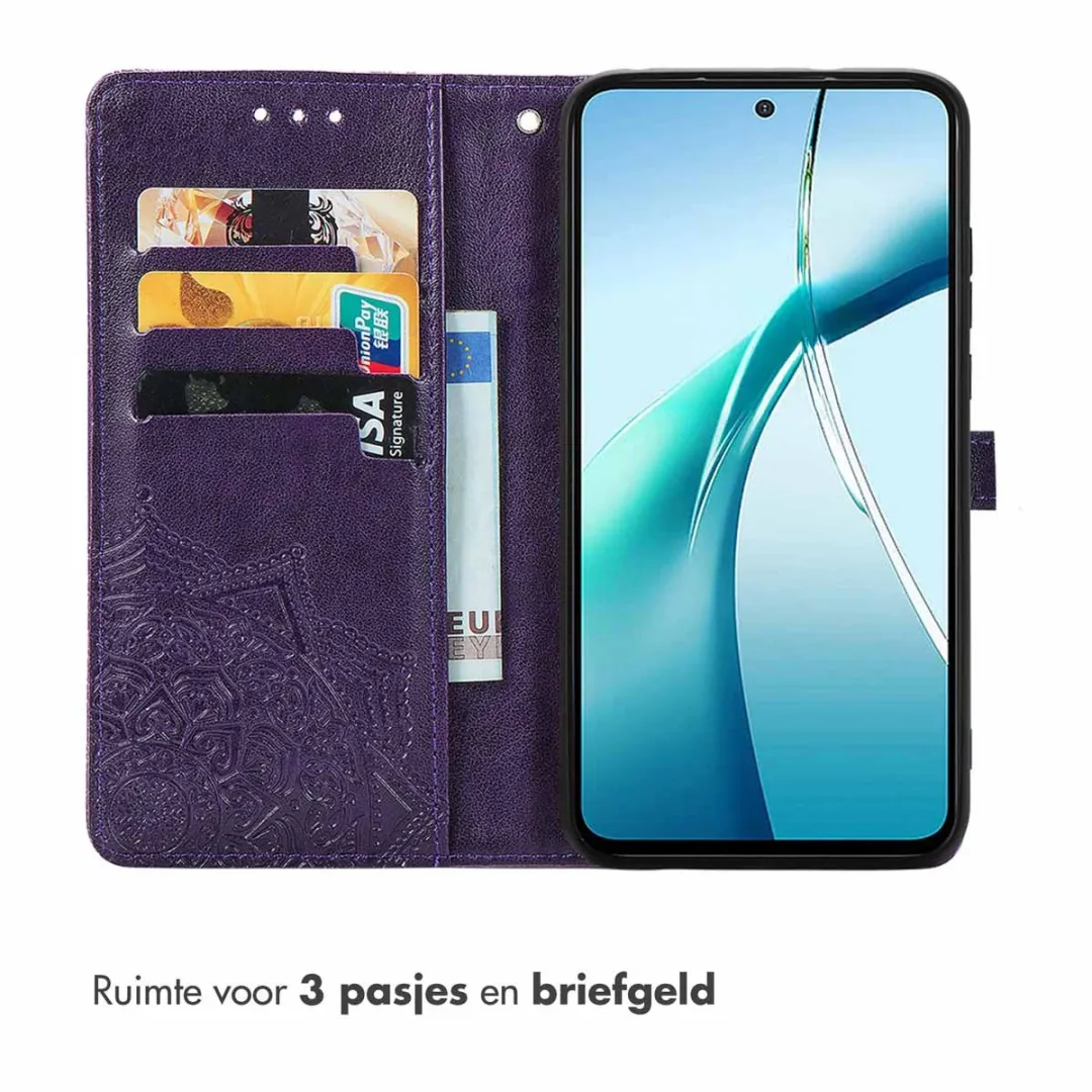 Imoshion Hoesje OnePlus Nord CE5 - 3 Pasjes - Paars