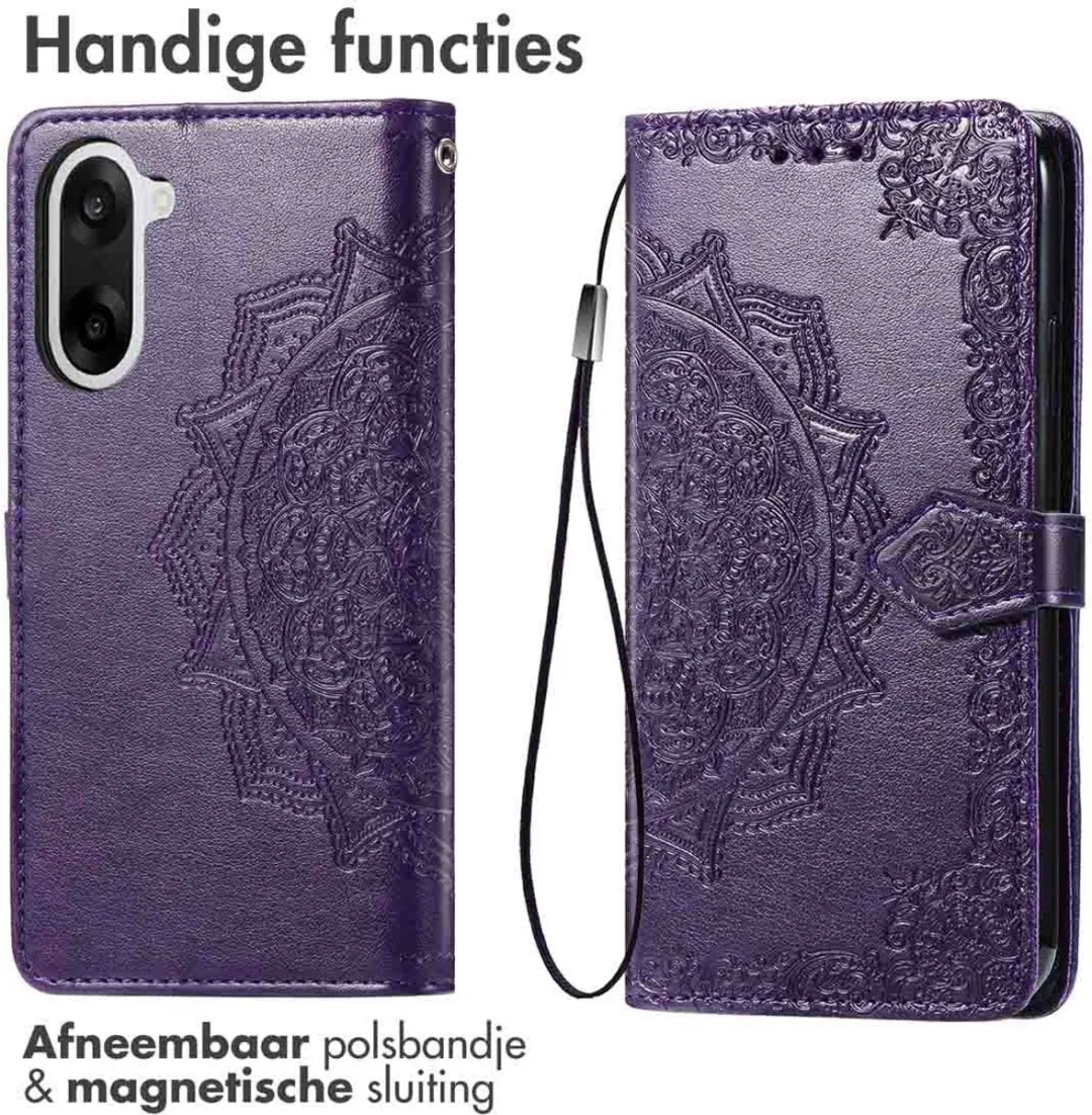 Imoshion Hoesje OnePlus Nord CE5 - 3 Pasjes - Paars - afbeelding 6 van 6