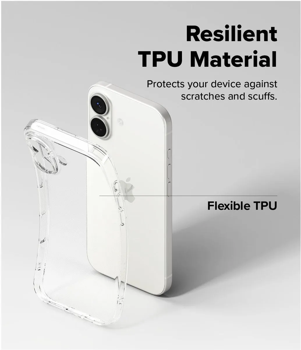 Ringke Air Hoesje iPhone 17 - Transparant TPU - afbeelding 6 van 6