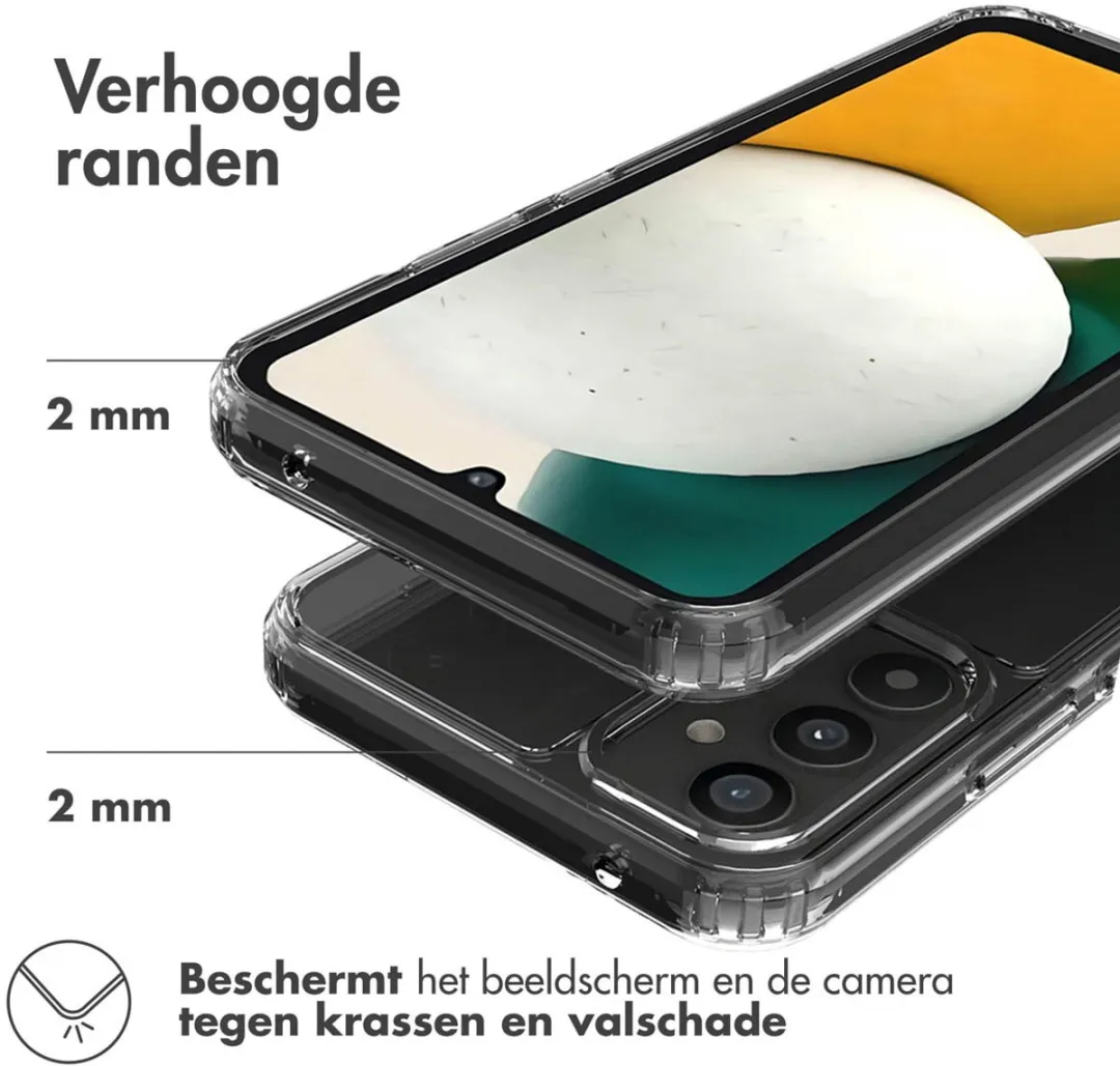 Accezz Hoesje - Geschikt voor Samsung Galaxy A34 (5G) - Xtreme Impact Backcover 2.0 - Transparant