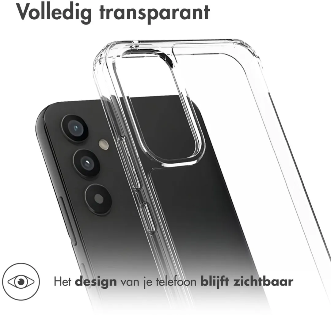 Accezz Hoesje - Geschikt voor Samsung Galaxy A34 (5G) - Xtreme Impact Backcover 2.0 - Transparant