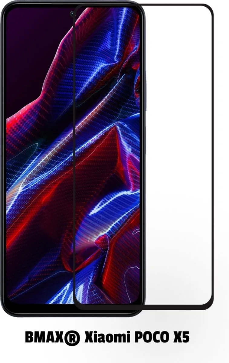 BMAX Xiaomi POCO X5 Screenprotector - 2 Stuks - Zwart