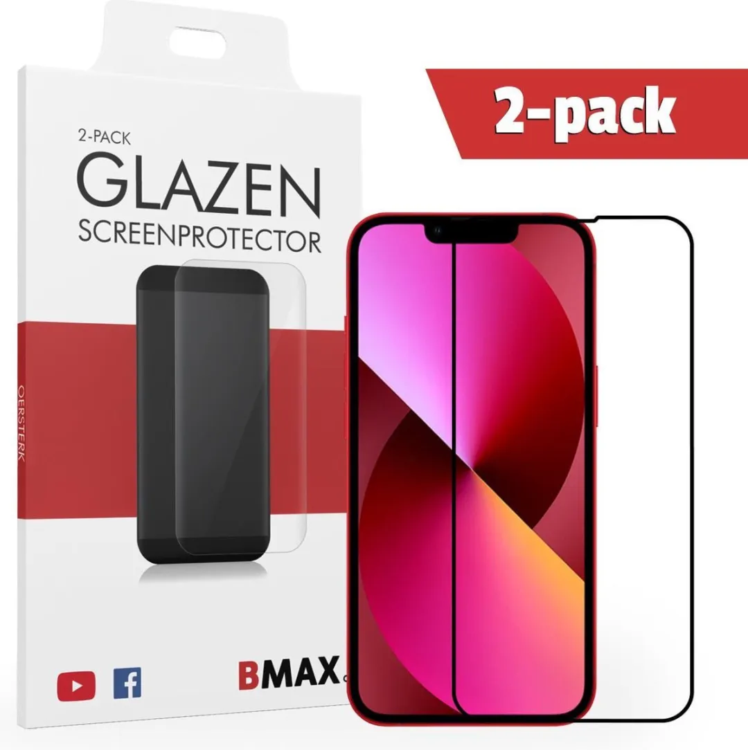 BMAX iPhone 13 Screenprotector 2 Stuks