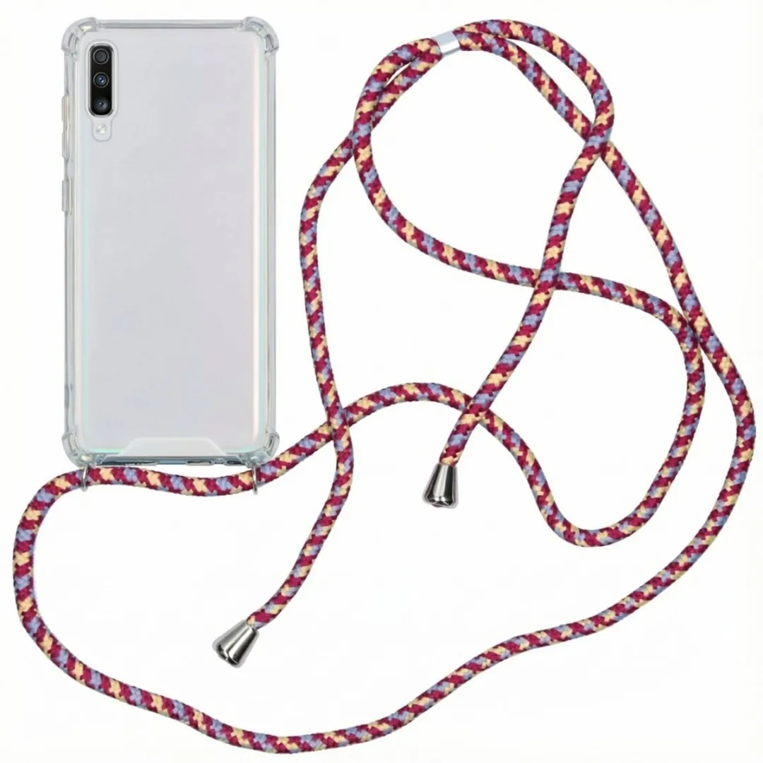 Imoshion Hoesje Samsung Galaxy A70 Purple Multicolor