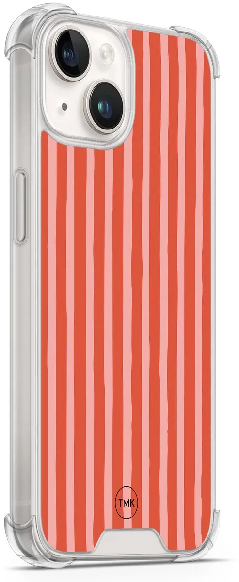 Casevibes iPhone 14 Shockproof Hoesje Streepjes - A/i14/S/003