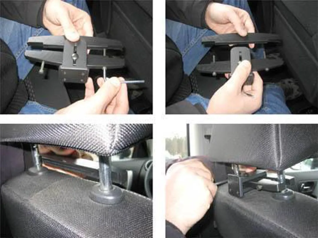Brodit Headrest Mount 811020 - Zwart