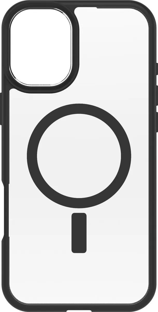 OtterBox React Mag iPhone 16 Plus Hoesje - 77-96235 - Black Crystal
