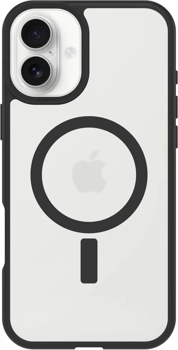 OtterBox React Mag iPhone 16 Plus Hoesje - 77-96235 - Black Crystal