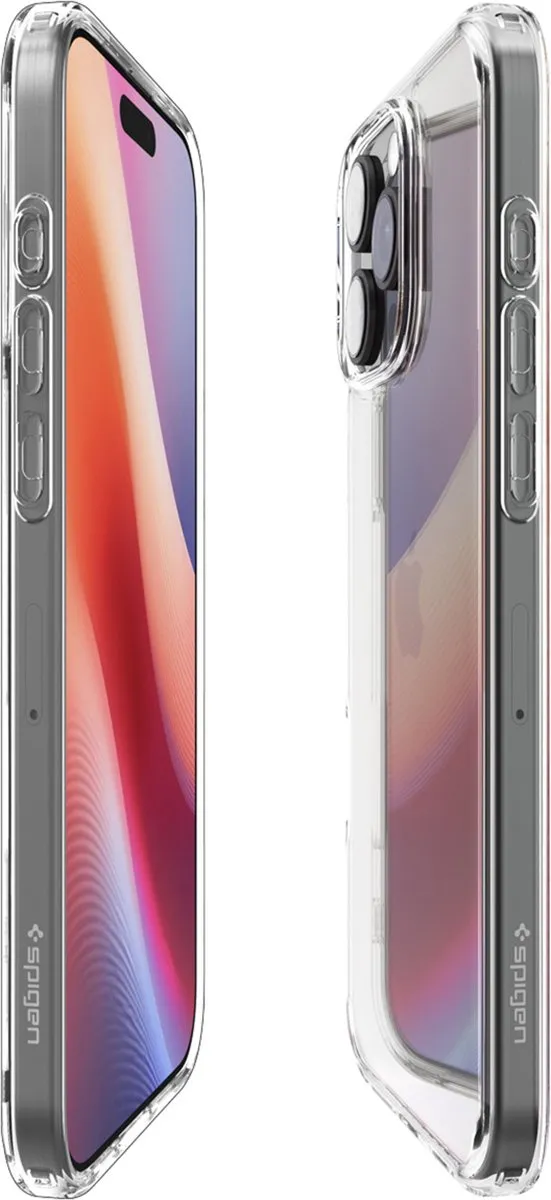 Spigen Ultra Hybrid Hoesje ACS08121 - iPhone 16 Pro - Transparant