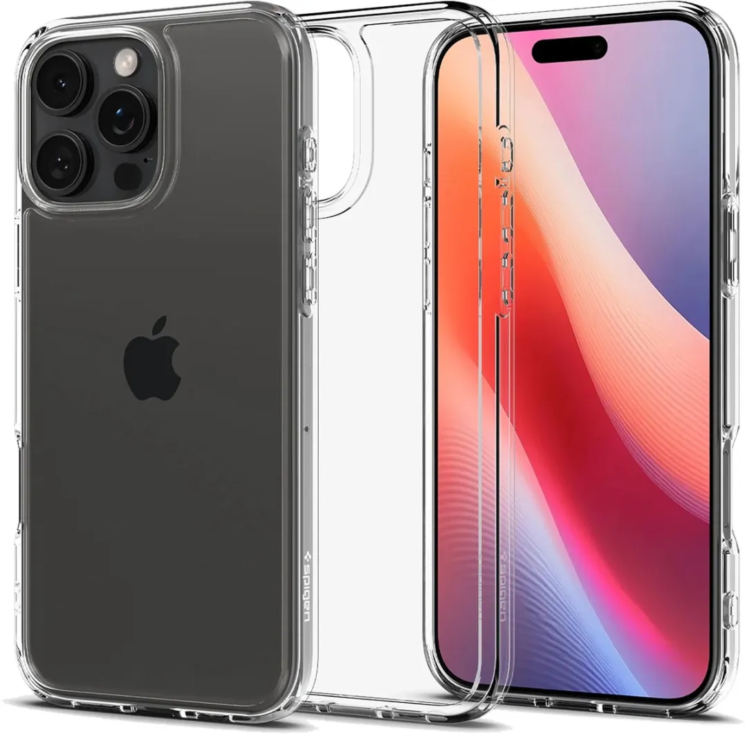 Spigen Ultra Hybrid Hoesje ACS08121 - iPhone 16 Pro - Transparant