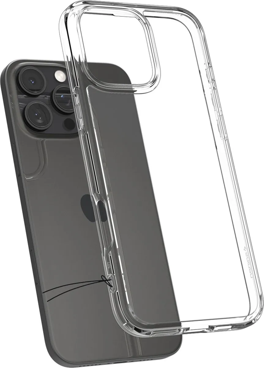 Spigen Ultra Hybrid Hoesje ACS08121 - iPhone 16 Pro - Transparant