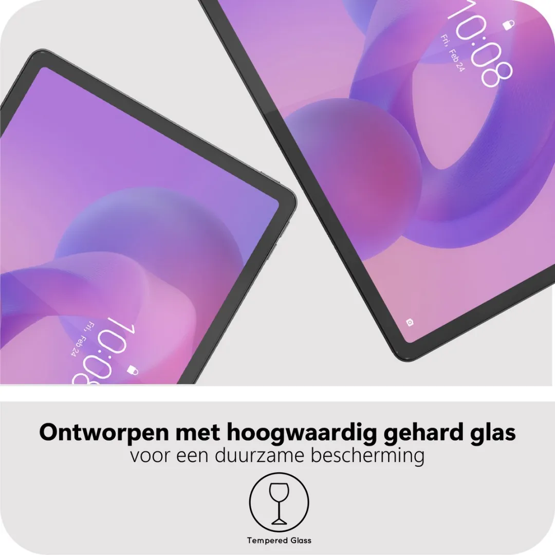 Just in Case Cazy LITPLTGSP Screenprotector - Lenovo Idea Tab Plus - Transparant