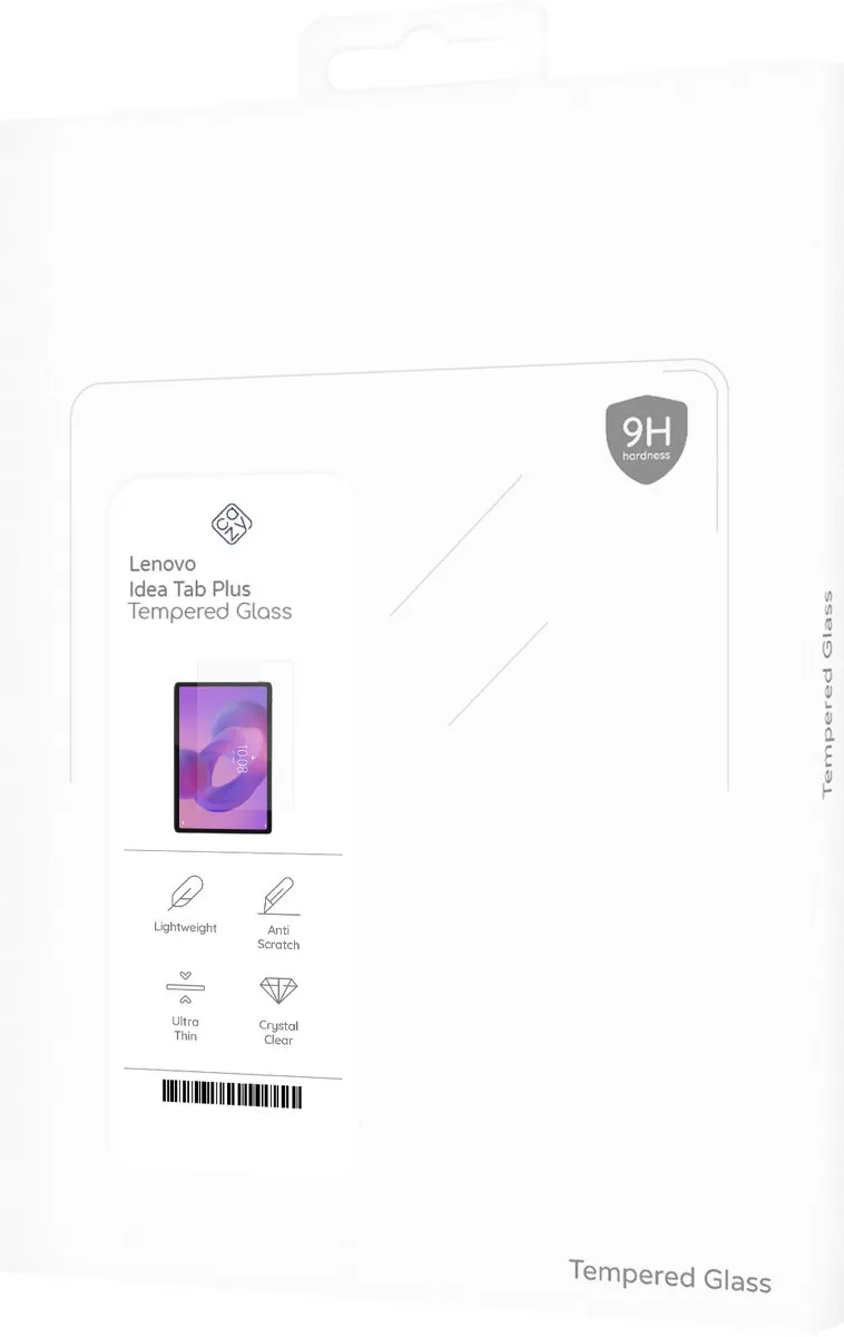 Just in Case Cazy LITPLTGSP Screenprotector - Lenovo Idea Tab Plus - Transparant